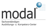 Logo von "modal - Sachverständigen-, Ausbildung- und Kompetenz-Center